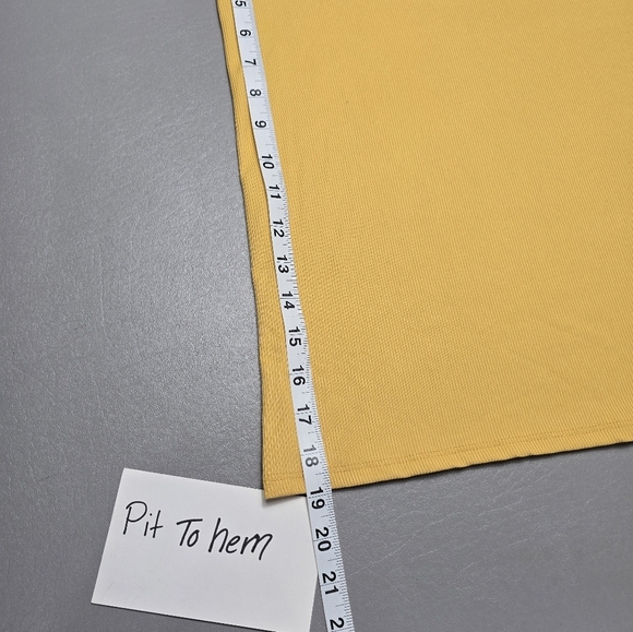 no boundaries mustard yellow ribbed tank top women's plus size XXXL - Picture 5 of 7